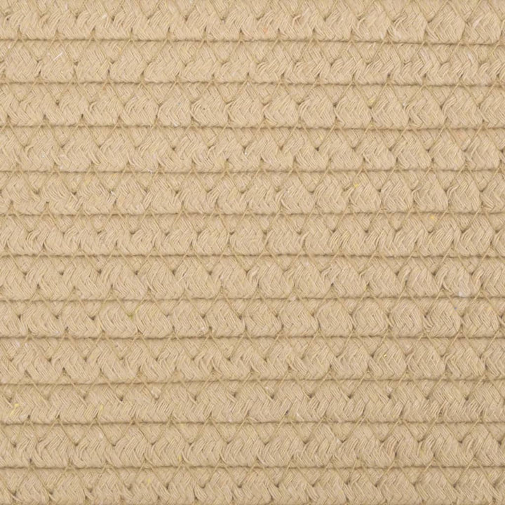Coșuri De Depozitare 2 Buc. Și Alb Ø24X18 Cm Bumbac