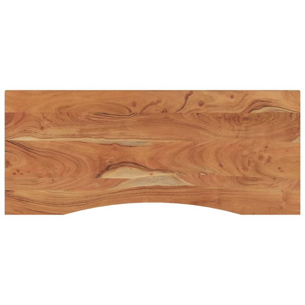 Blat De Birou 120X50X2,5 Cm Dreptunghiular Lemn Masiv De Acacia