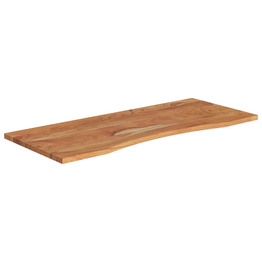 Blat De Birou 120X50X2,5 Cm Dreptunghiular Lemn Masiv De Acacia