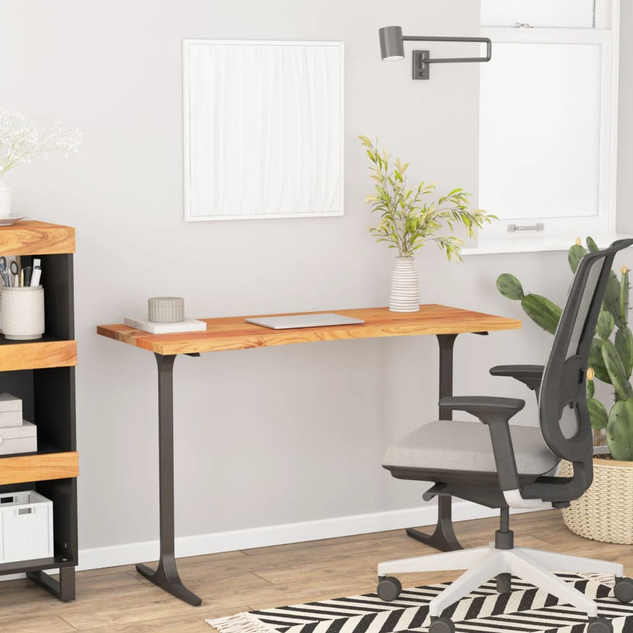 Blat De Birou 120X50X2,5 Cm Dreptunghiular Lemn Masiv De Acacia