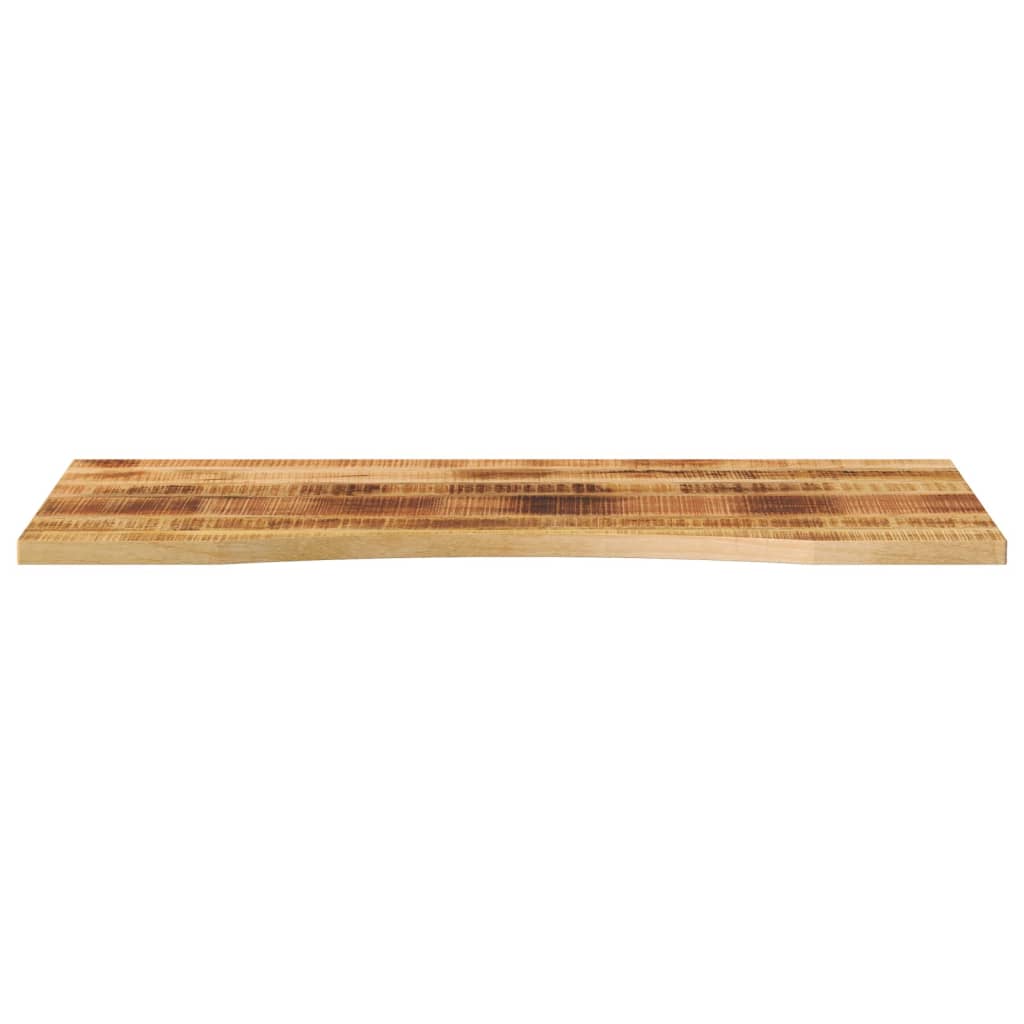 Blat Birou Cu Decupaj Curbat 120X60X2,5 Cm Lemn Masiv Mango