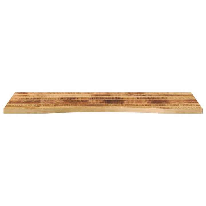 Blat Birou Cu Decupaj Curbat 120X60X2,5 Cm Lemn Masiv Mango