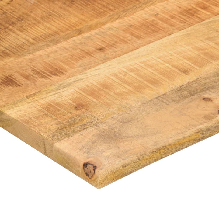Blat Birou Cu Decupaj Curbat 120X60X2,5 Cm Lemn Masiv Mango
