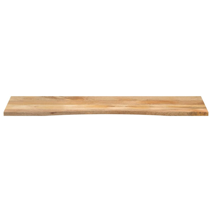 Blat Birou Cu Decupaj Curbat 160X50X2,5Cm Lemn Masiv Mango Brut