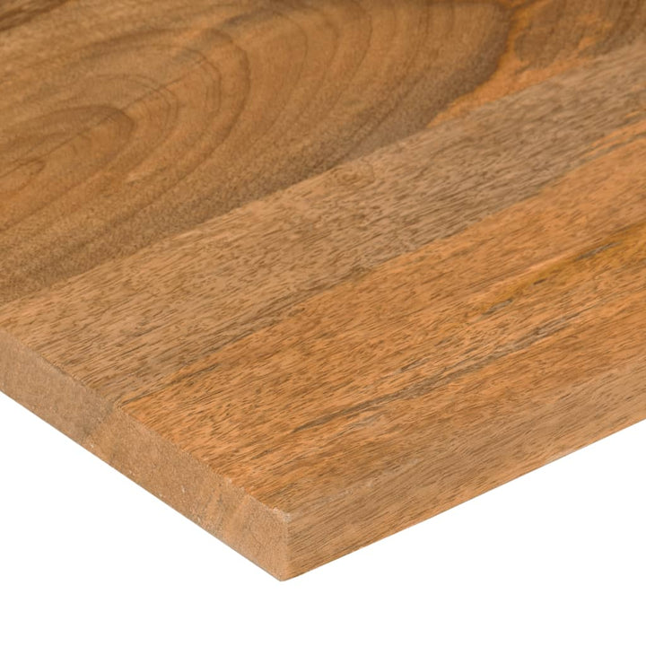 Blat Birou Cu Decupaj Curbat 140X50X2,5Cm Lemn Masiv Mango Brut