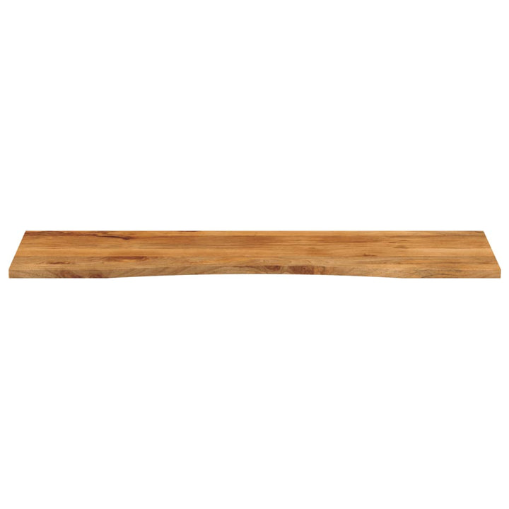 Blat Birou Cu Decupaj Curbat 160X50X2,5Cm Lemn Masiv Mango Brut