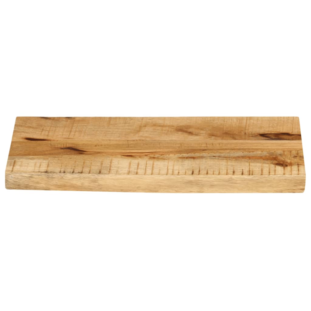 Blat De Masă Margine Naturală, 60X20X2,5 Cm, Lemn Masiv Mango