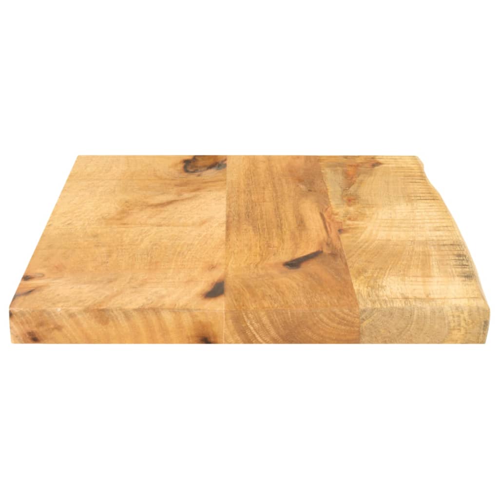 Blat De Masă Margine Naturală, 60X20X2,5 Cm, Lemn Masiv Mango