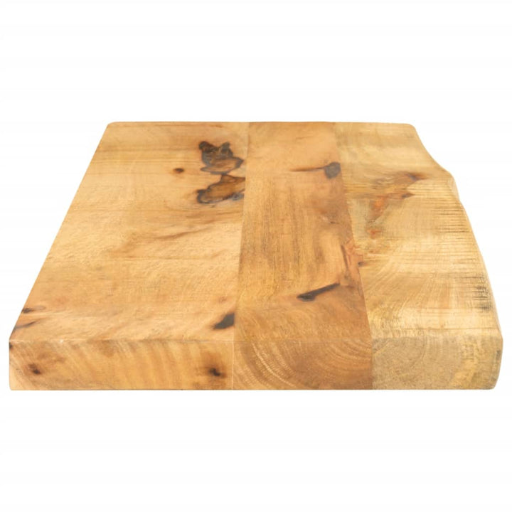 Blat De Masă Margine Naturală, 80X30X2,5 Cm, Lemn Masiv Mango