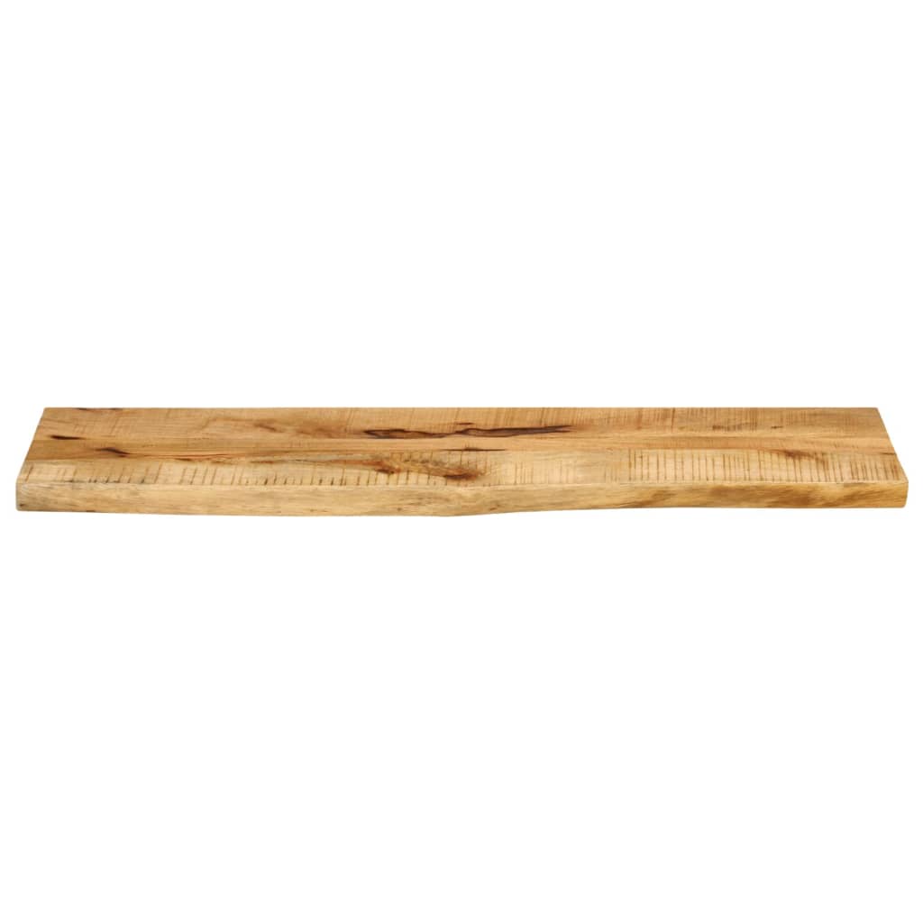 Blat De Masă Margine Naturală, 110X30X2,5 Cm, Lemn Masiv Mango