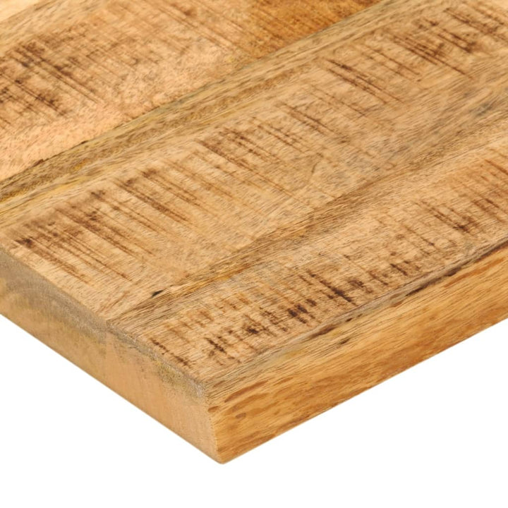 Blat De Masă Margine Naturală, 40X40X2,5 Cm, Lemn Masiv Mango