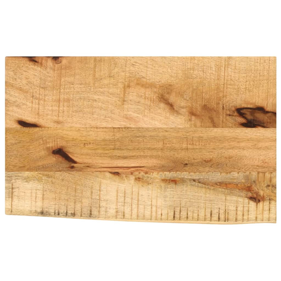 Blat De Masă Margine Naturală, 50X40X2,5 Cm, Lemn Masiv Mango