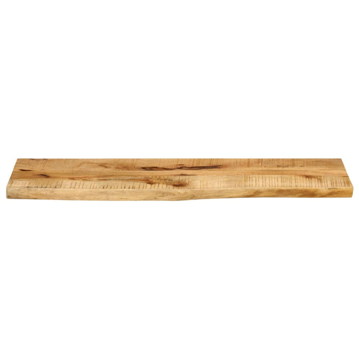 Blat De Masă Margine Naturală, 100X40X2,5 Cm, Lemn Masiv Mango