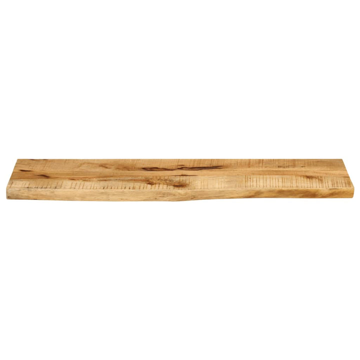Blat De Masă Margine Naturală, 110X40X2,5 Cm, Lemn Masiv Mango