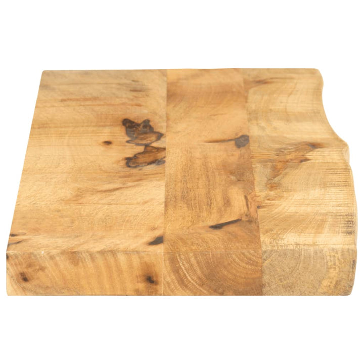 Blat De Masă Margine Naturală, 110X40X2,5 Cm, Lemn Masiv Mango