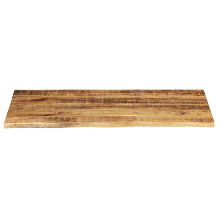 Blat De Masă Margine Naturală, 120X60X2,5 Cm, Lemn Masiv Mango