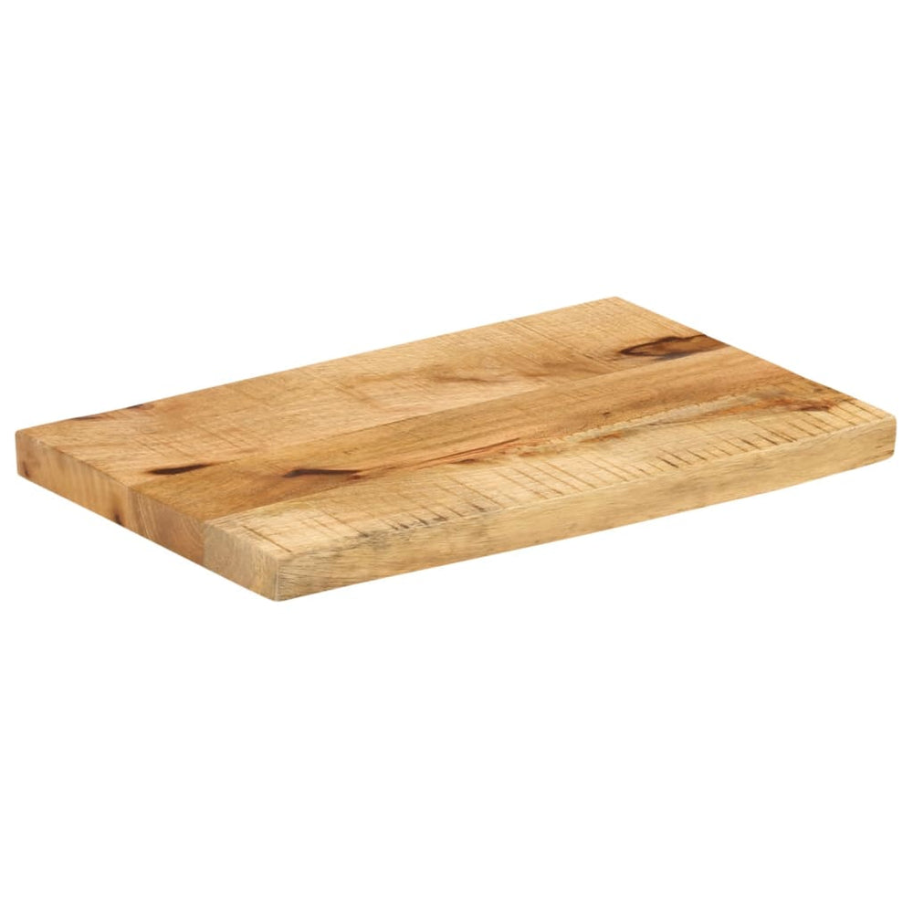 Blat De Masă Margine Naturală, 60X20X3,8 Cm, Lemn Masiv Mango