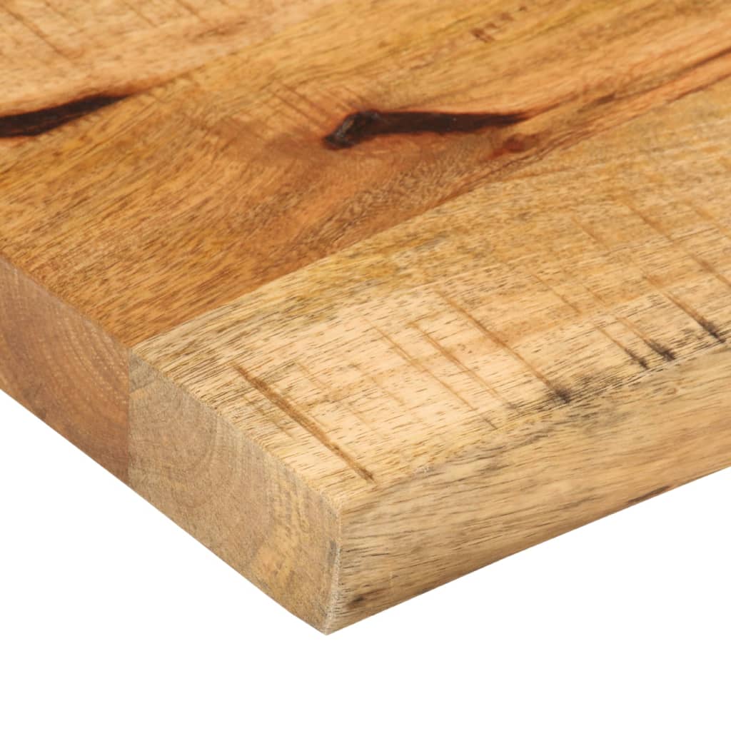 Blat De Masă Margine Naturală, 140X20X3,8 Cm, Lemn Masiv Mango
