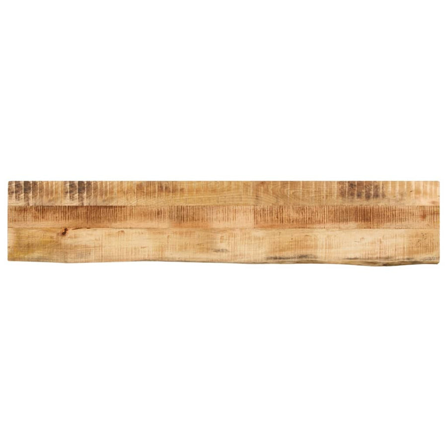 Blat De Masă Margine Naturală, 160X20X3,8 Cm, Lemn Masiv Mango
