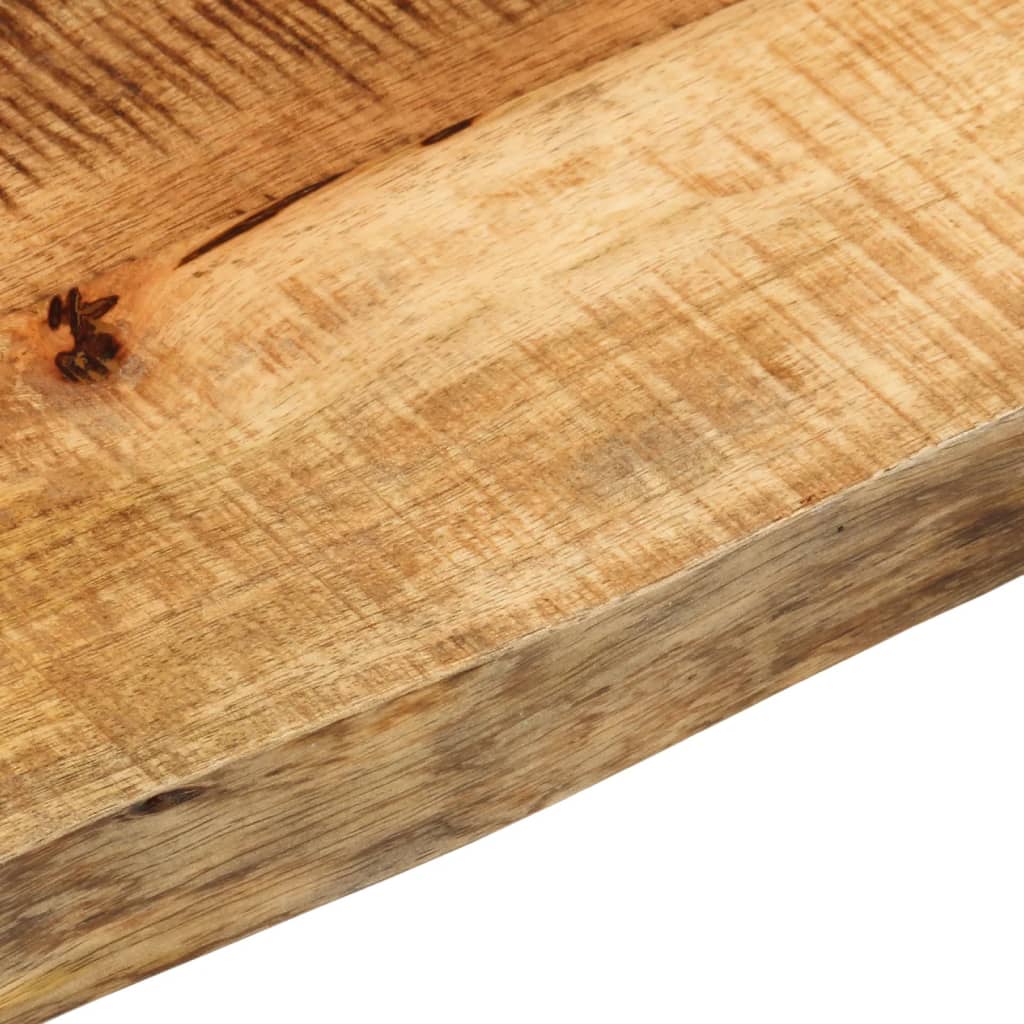 Blat De Masă Margine Naturală, 160X20X3,8 Cm, Lemn Masiv Mango