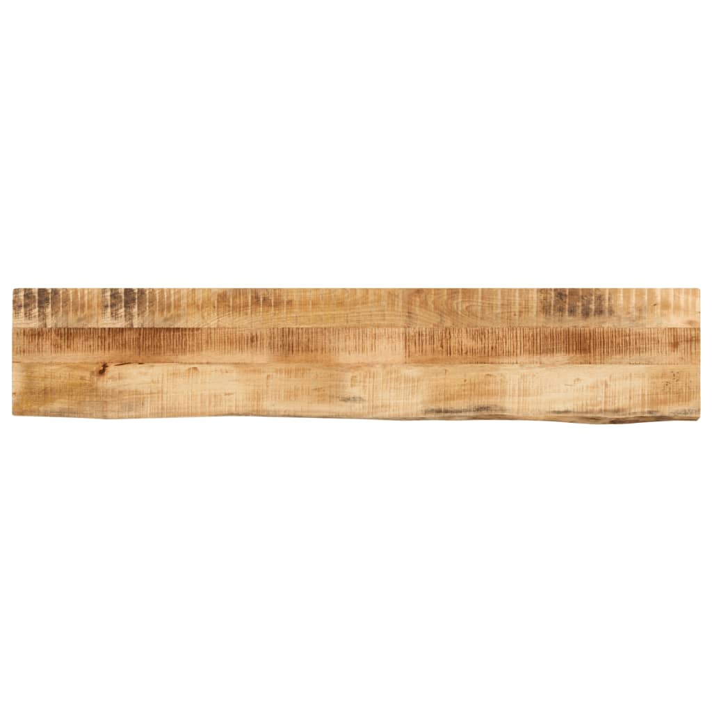 Blat De Masă Margine Naturală, 180X20X3,8 Cm, Lemn Masiv Mango