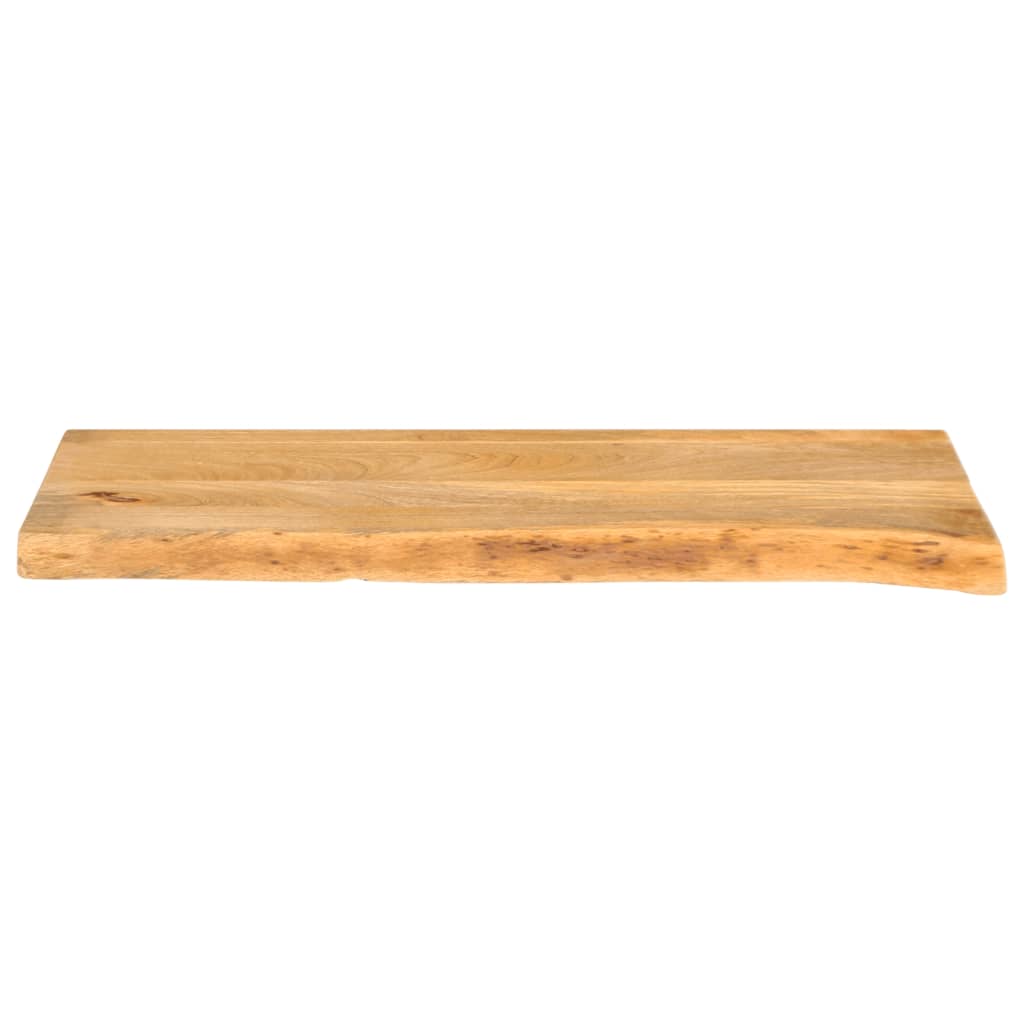 Blat De Masă Contur Organic 90X20X2,5 Cm Lemn Masiv De Mango