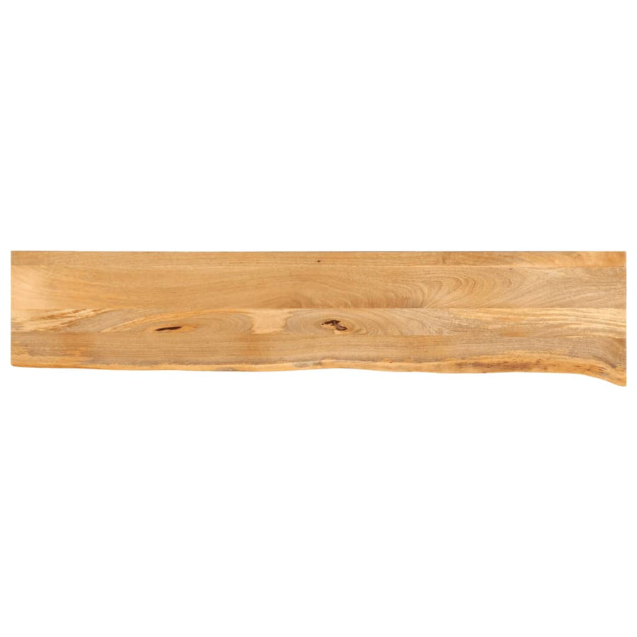 Blat De Masă Contur Organic 160X20X2,5 Cm Lemn Masiv De Mango