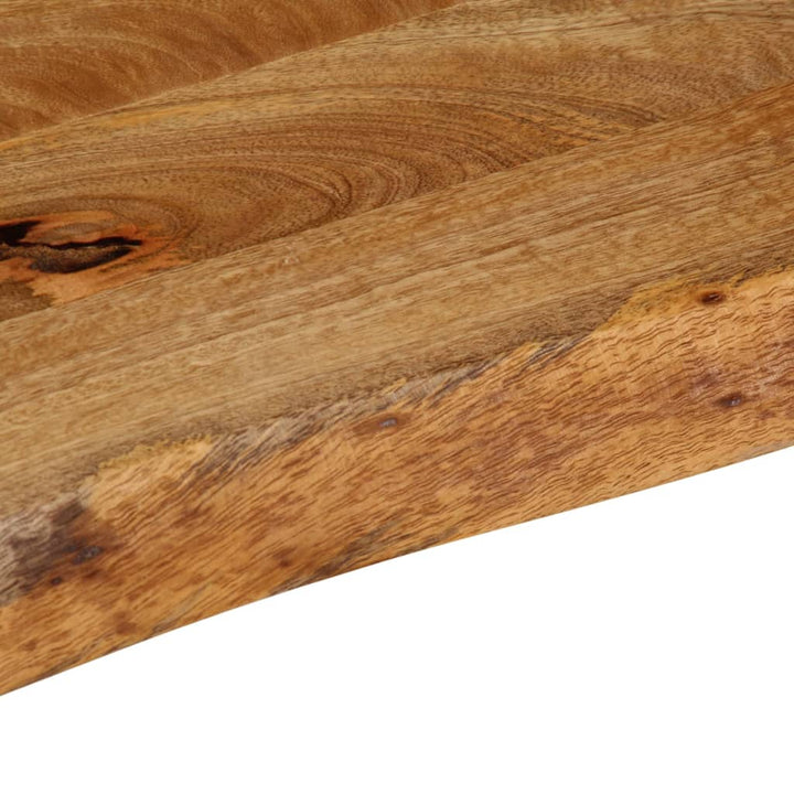Blat De Masă Contur Organic 180X20X2,5 Cm Lemn Masiv De Mango