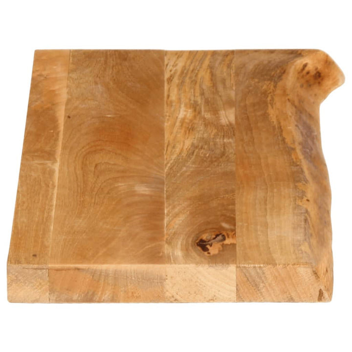 Blat De Masă Contur Organic 80X30X2,5 Cm Lemn Masiv De Mango