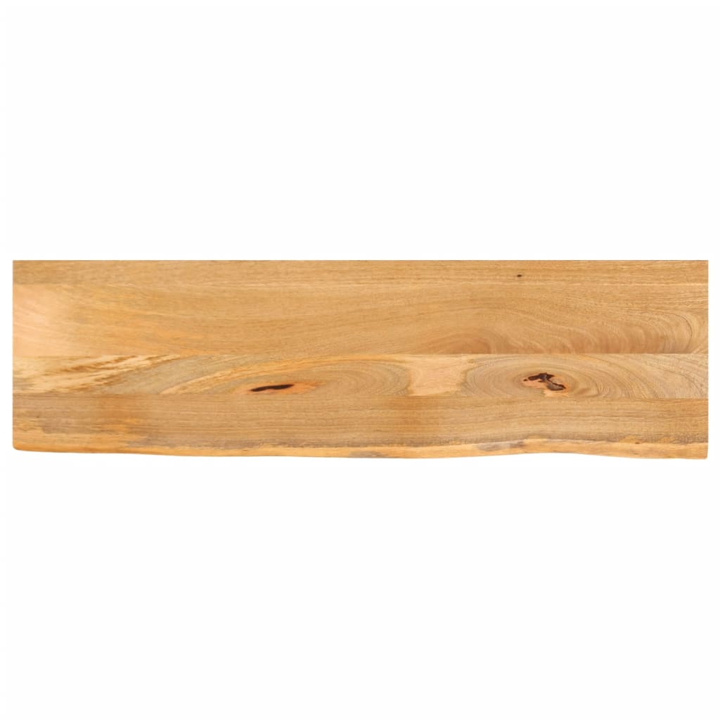 Blat De Masă Contur Organic 120X40X2,5 Cm Lemn Masiv De Mango