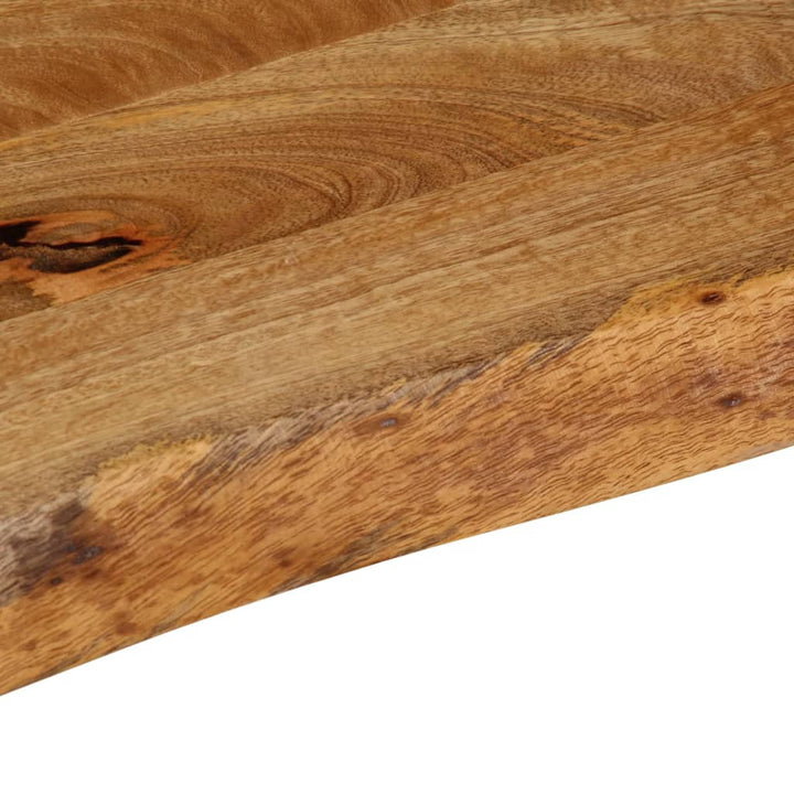 Blat De Masă Contur Organic 120X40X2,5 Cm Lemn Masiv De Mango