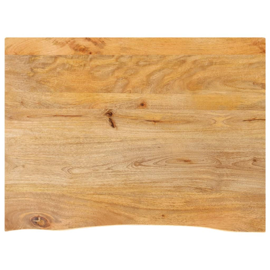 Blat De Masă Contur Organic 70X60X2,5 Cm Lemn Masiv De Mango