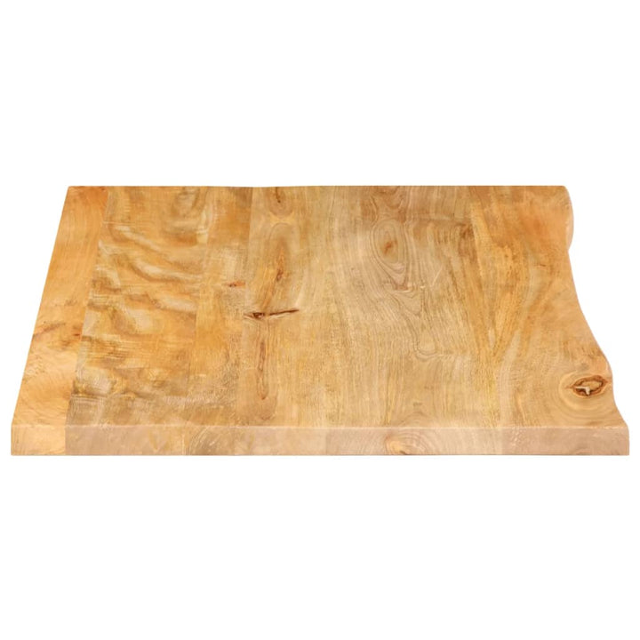 Blat De Masă Contur Organic 70X60X2,5 Cm Lemn Masiv De Mango