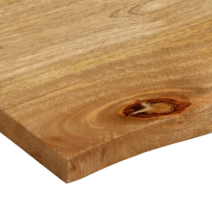 Blat De Masă Contur Organic 70X60X2,5 Cm Lemn Masiv De Mango