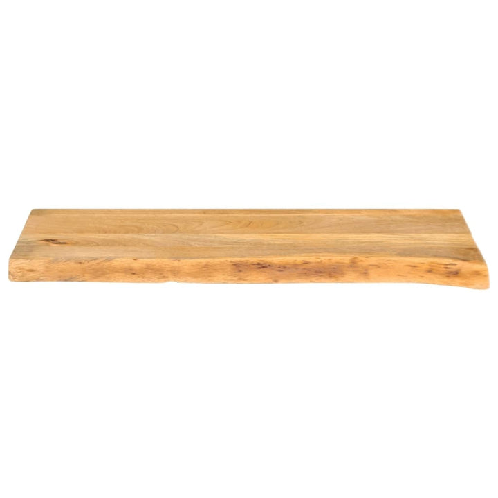 Blat De Masă Contur Organic 80X20X3,8 Cm Lemn Masiv De Mango