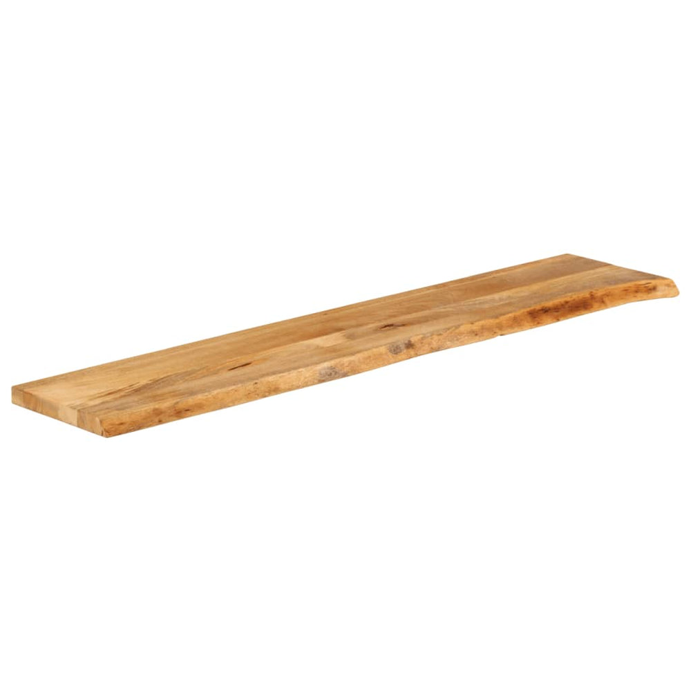 Blat De Masă Contur Organic 140X20X3,8 Cm Lemn Masiv De Mango