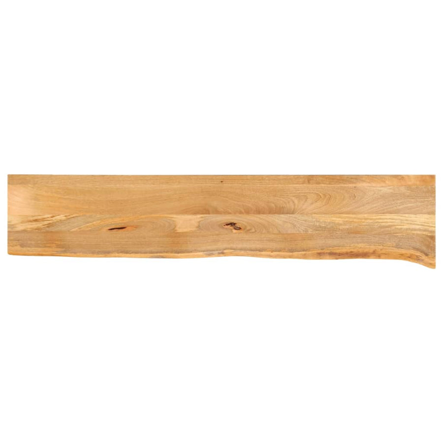 Blat De Masă Contur Organic 160X30X3,8 Cm Lemn Masiv De Mango