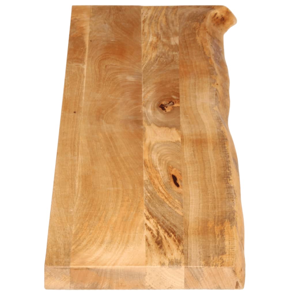 Blat De Masă Contur Organic 160X30X3,8 Cm Lemn Masiv De Mango