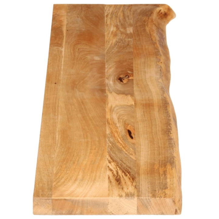 Blat De Masă Contur Organic 160X30X3,8 Cm Lemn Masiv De Mango