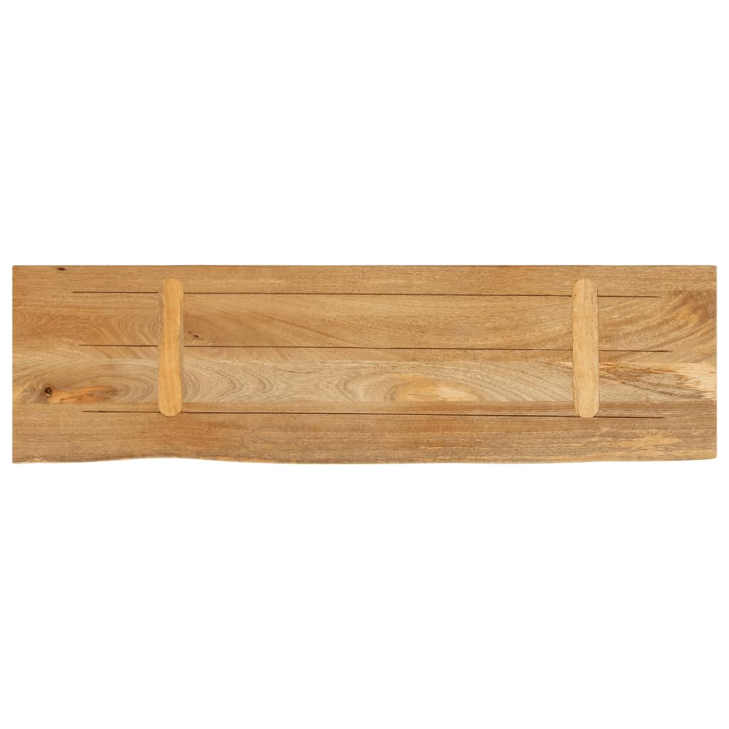Blat De Masă Contur Organic 100X40X3,8 Cm Lemn Masiv De Mango