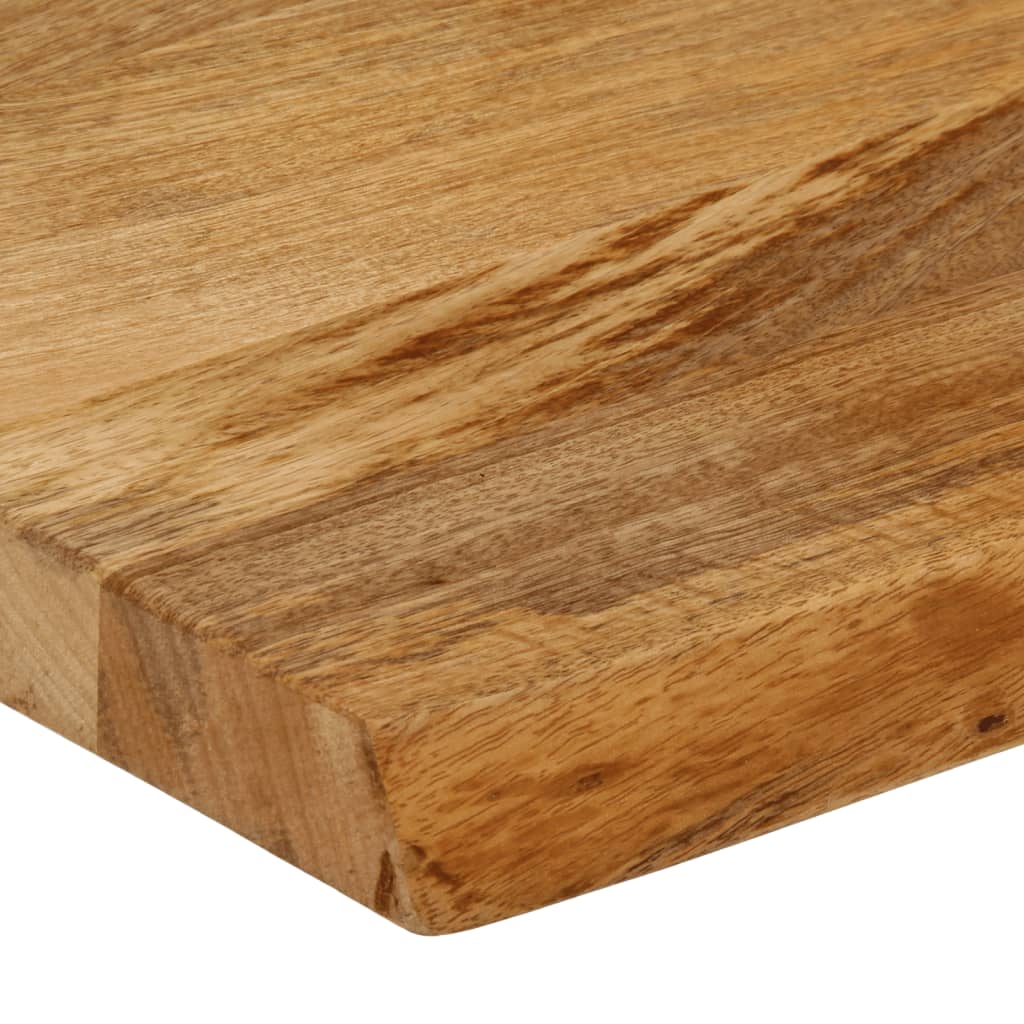 Blat De Masă Contur Organic 100X40X3,8 Cm Lemn Masiv De Mango