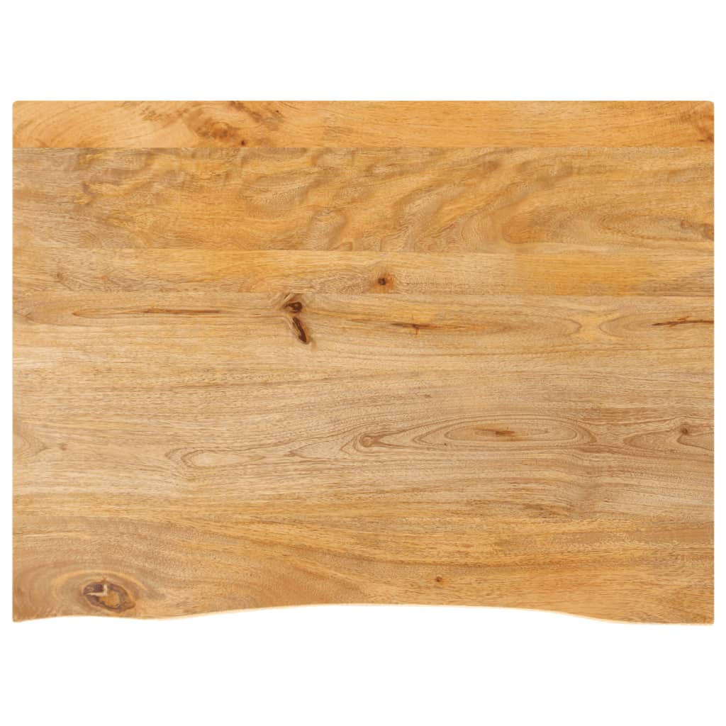 Blat De Masă Contur Organic 70X60X3,8 Cm Lemn Masiv De Mango