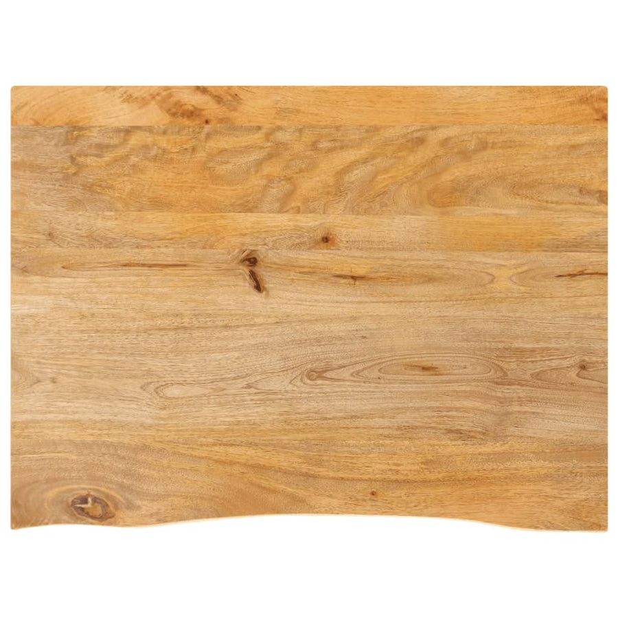Blat De Masă Contur Organic 70X60X3,8 Cm Lemn Masiv De Mango