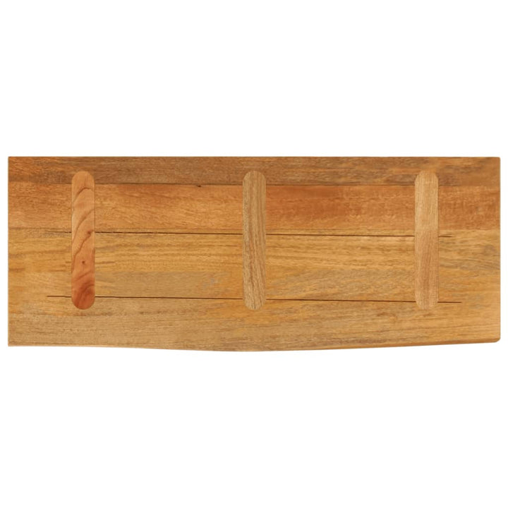 Blat De Masă Contur Organic 90X20X2,5 Cm Lemn Masiv De Mango