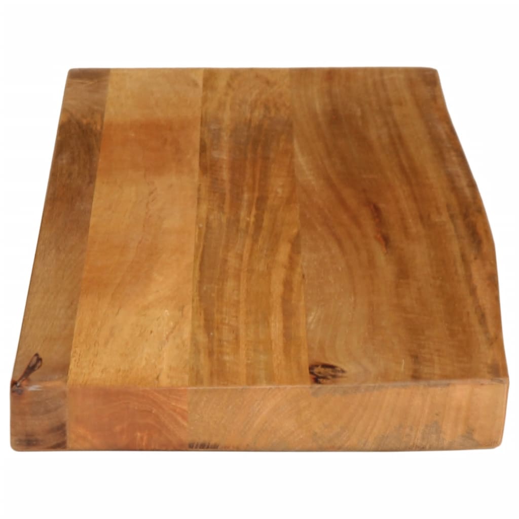 Blat De Masă Contur Organic 70X40X2,5 Cm Lemn Masiv De Mango
