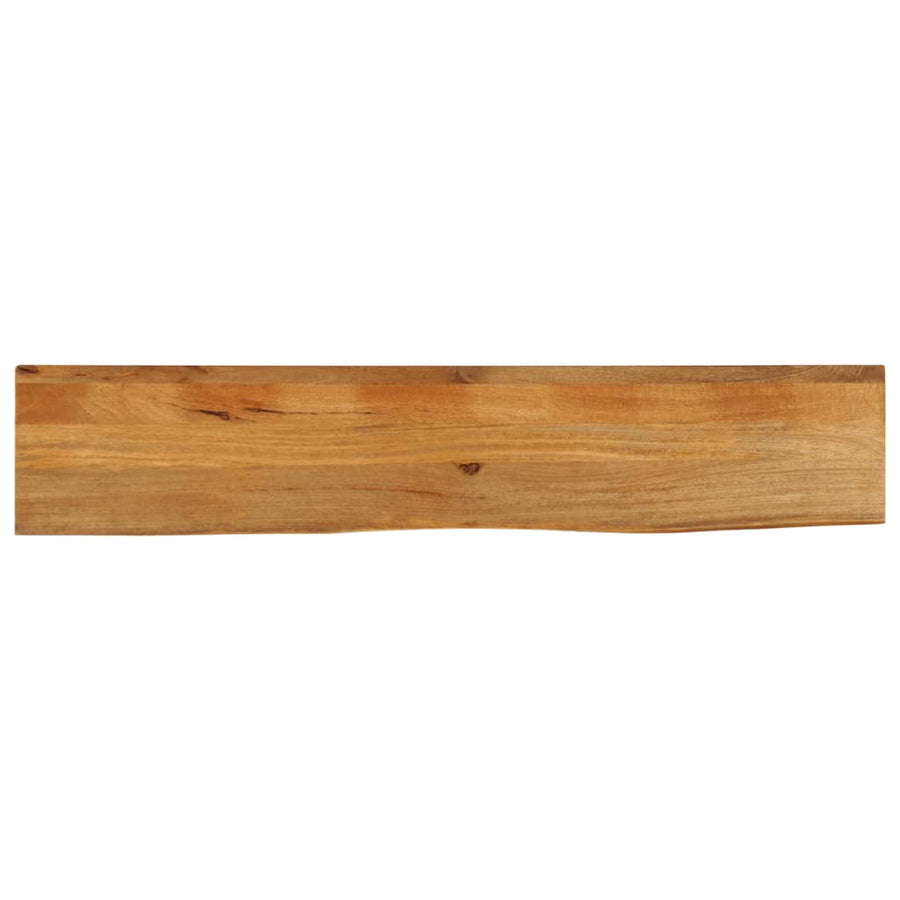 Blat De Masă Contur Organic 140X40X2,5 Cm Lemn Masiv De Mango