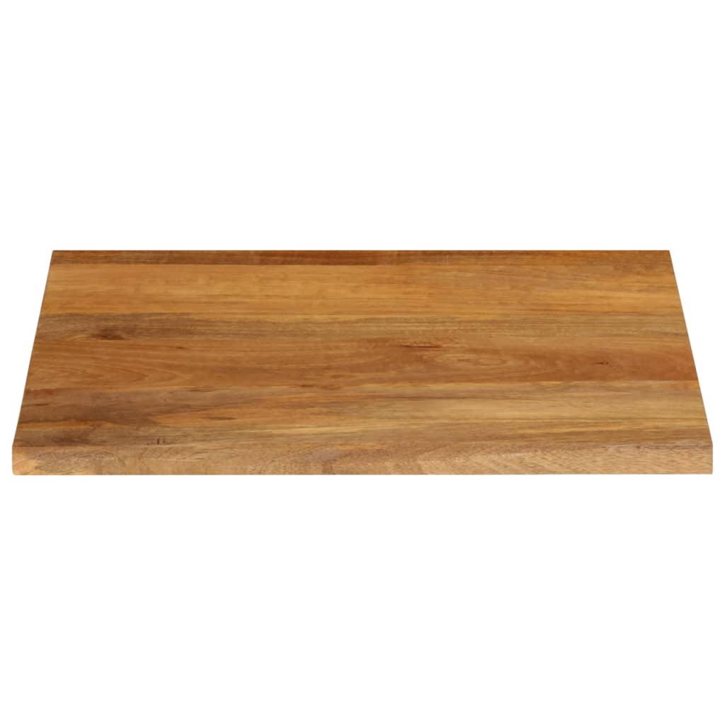 Blat De Masă Contur Organic 80X80X2,5 Cm Lemn Masiv De Mango