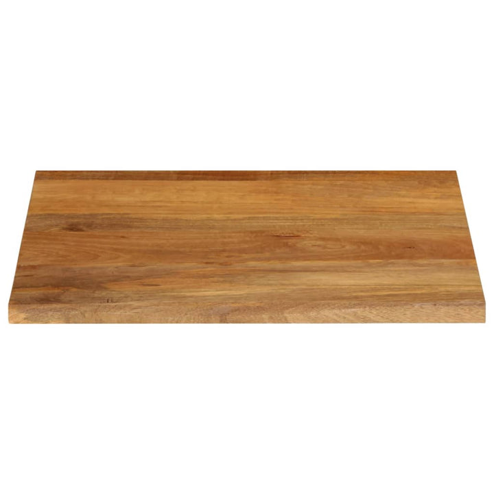 Blat De Masă Contur Organic 80X80X2,5 Cm Lemn Masiv De Mango