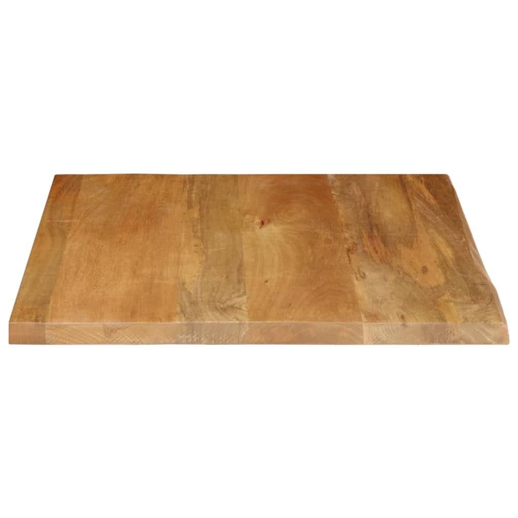 Blat De Masă Contur Organic 80X80X2,5 Cm Lemn Masiv De Mango