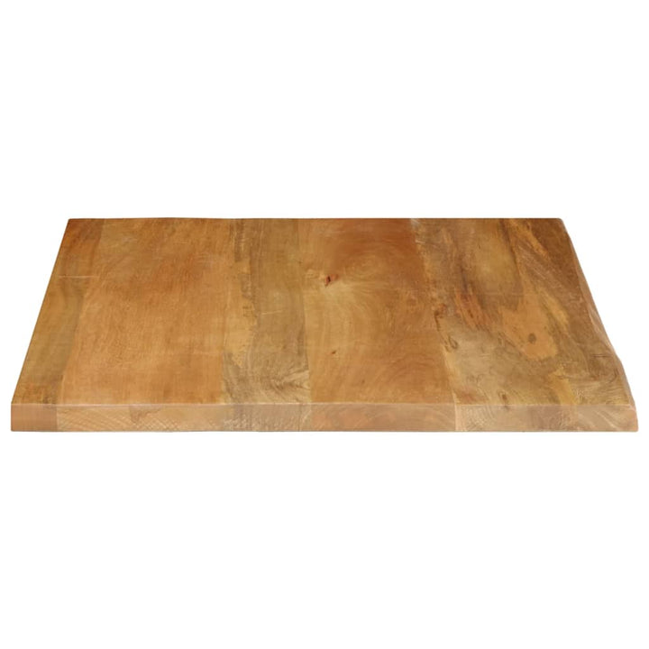 Blat De Masă Contur Organic 80X80X2,5 Cm Lemn Masiv De Mango